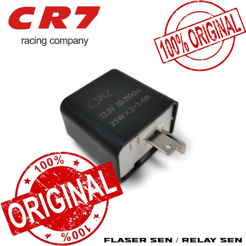 FLASER SEN CR7 ORIGINAL RILEY SEN FLASHER SEN CR7 ALDOUS RACING FLASHER SEIN KEDIP PRODUK ORIGINAL