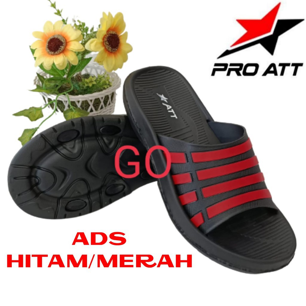 gos ATT ADS 1006 Sandal Selop Karet Pria Casual Slip On Original Nyaman Dan Ringan