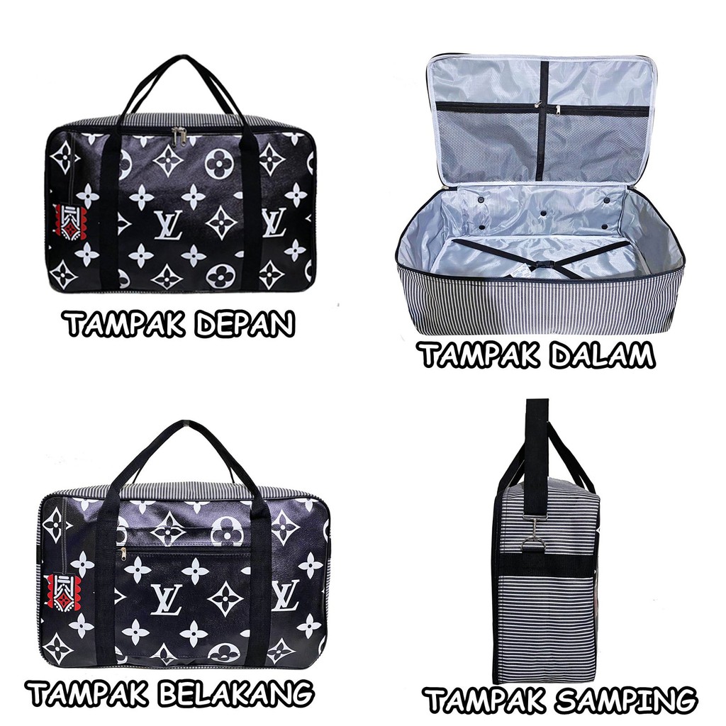 Travel Bag Selempang Koper Ukuran Jumbo / Tas Selempang Pakaian Ukuran Besar Untuk Mudik dan Traveling