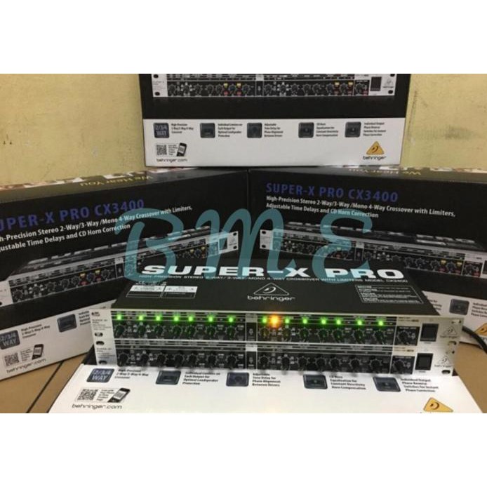 Crossover Behringer Cx 3400/ Cx-3400/ Cx3400