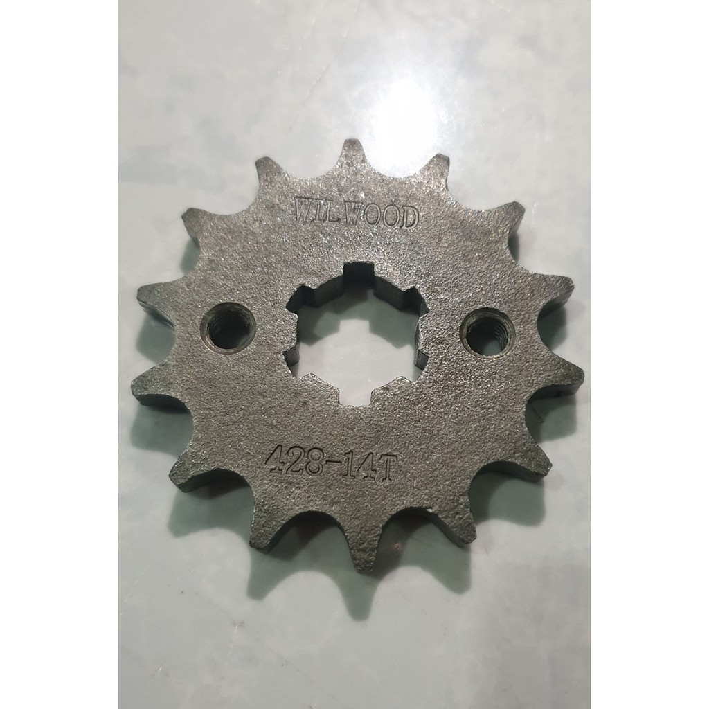 GIR GEAR DEPAN VIXION-BYSON-MX KING-RX KING-RX Z-RX K-WILWOOD 14T 428