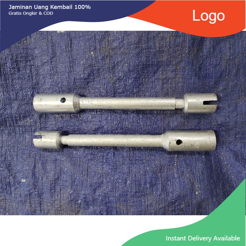 AS DALAM KETINTING 5PK LUBANG ATAS BAWAH 20mm