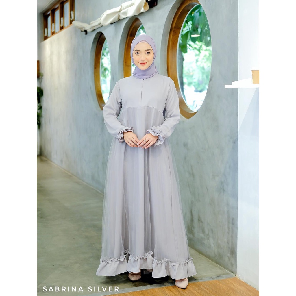 [COD] SABRINA GAMIS ORIGINAL BYHIJABQUEEN/ GAMIS MUSLIM/ DRESS MUSLIM / GAMIS TILE