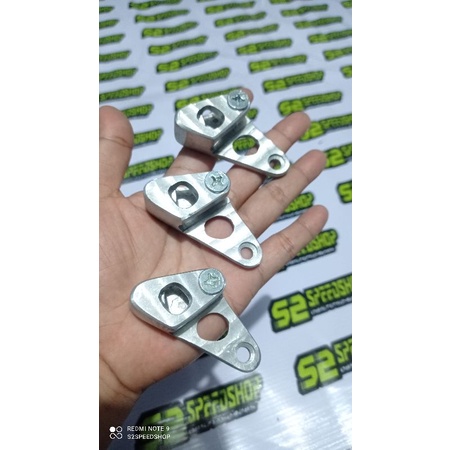 Breket klem pangkon selang rem depan cb gl mp ninja vixion
