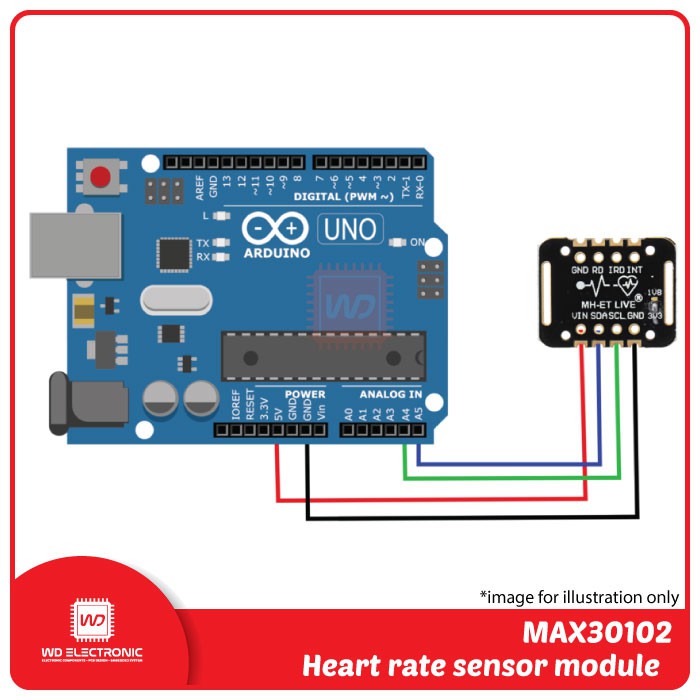 MAX30102 Heart rate sensor module