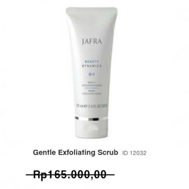 Jafra gentle exfoliating scrub / scrub jafra / jafra murah /paket jafra
