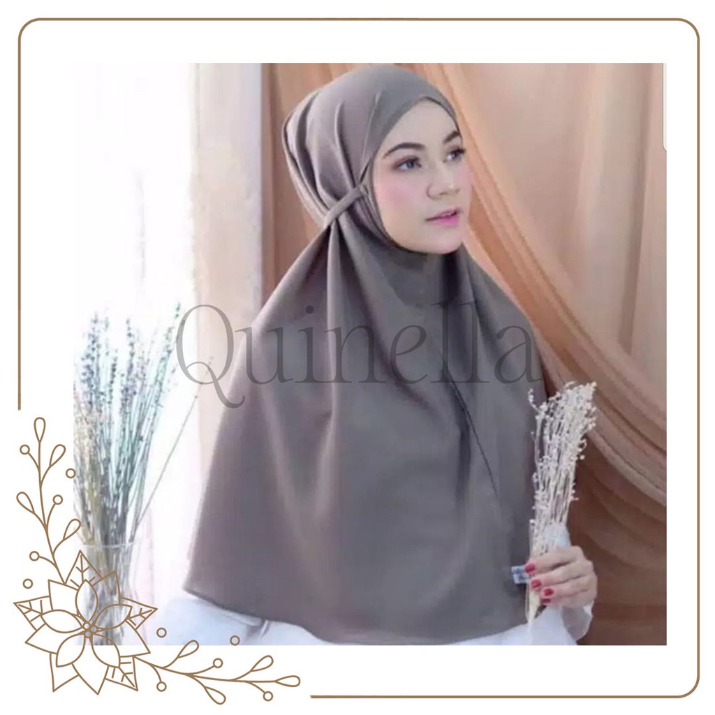 HIJAB BERGO SYARI INSTAN | PAKAIAN ATASAN WANITA | FASHION SYLE REMAJA | HIJAB KHIMAR by QUINELLA