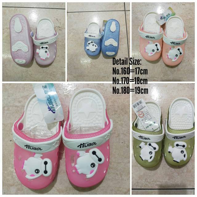 OBRAL SALE STOCK Sandal Jelly Selop Anak Warna Random