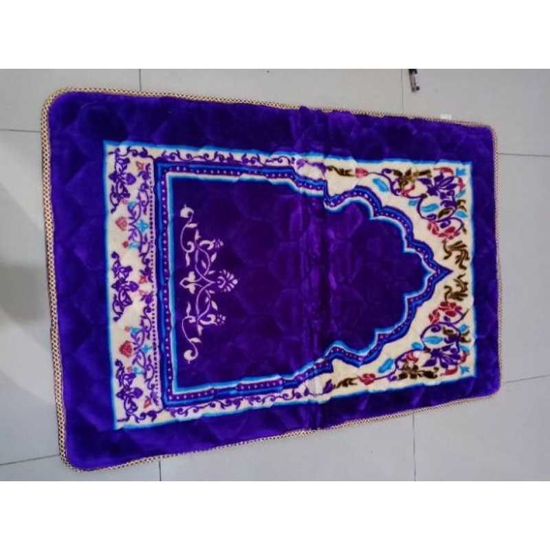 sajadah busa tebal rumbai jumbo
