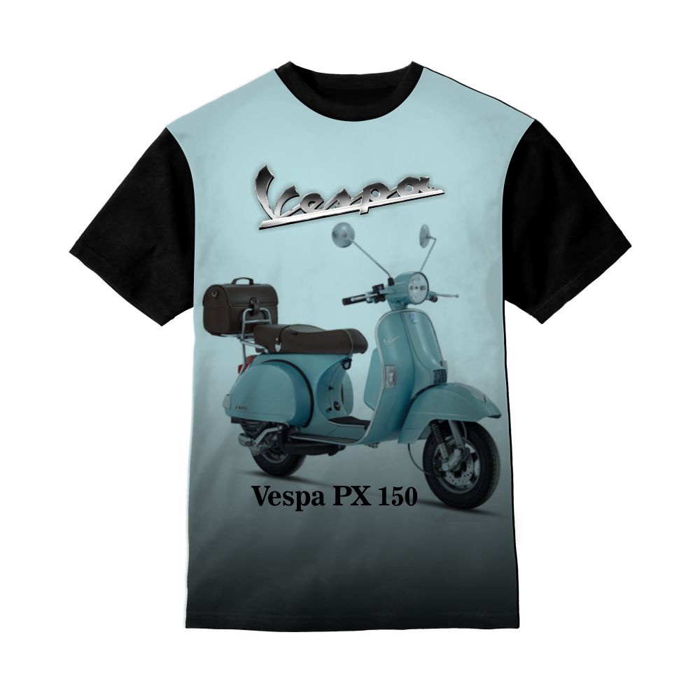 Kaos Anak Vespa PX 150 - Baju Kaos Anak Unisex - Densstore80