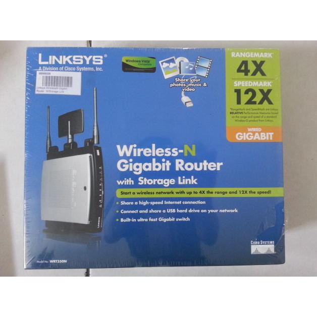 Linksys Linksys Wireless-N Gigabit Router WRT 350 N 