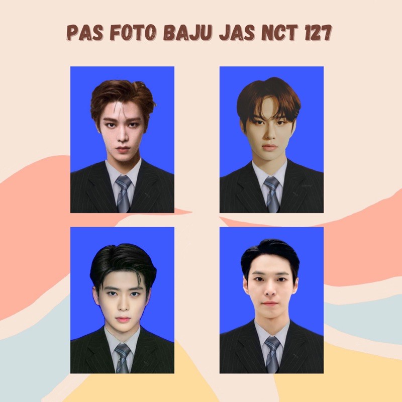 Jual Pas Foto Nct Ot Baju Jas Baca Deskripsi Sebelum Order Nct