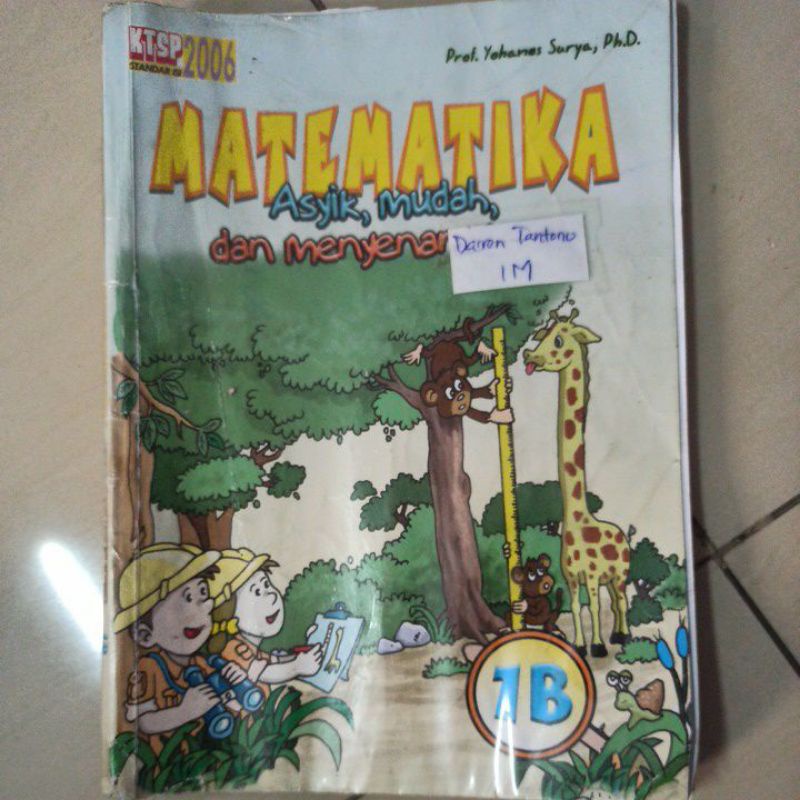 BUKU KELAS 1 PRELOVED