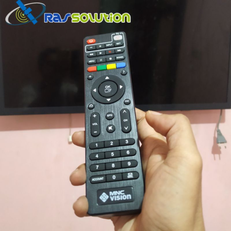Remote Baru MNC vision - Indovision