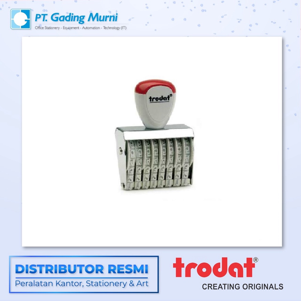 

Trodat Stempel 1558 5mm 8 digit