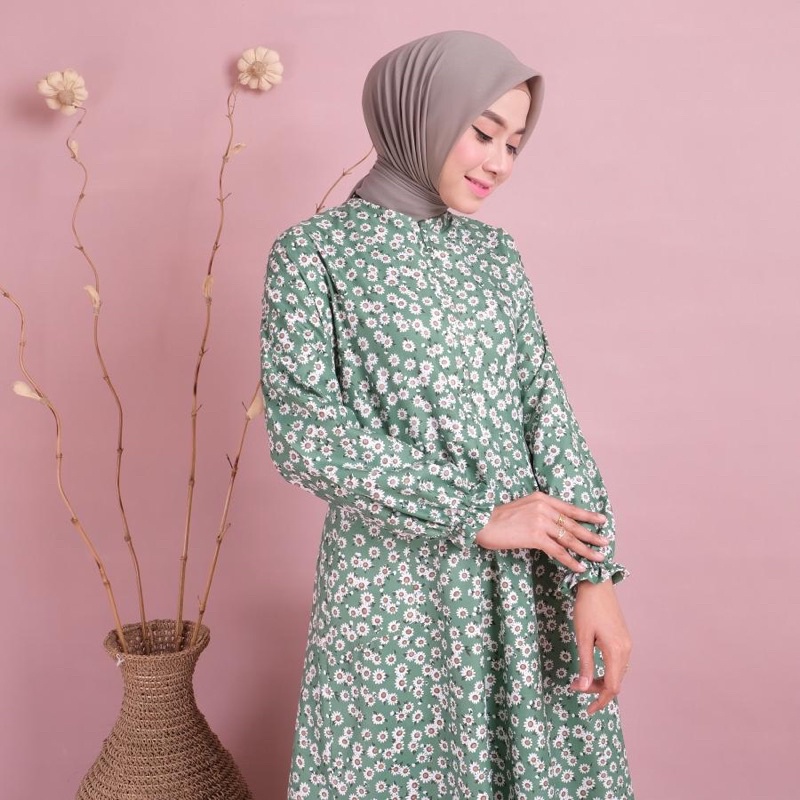 ABA agen baju  baju dress GAMIS wanita JAMILLAH ( DAPAT BAJU AJA )-4