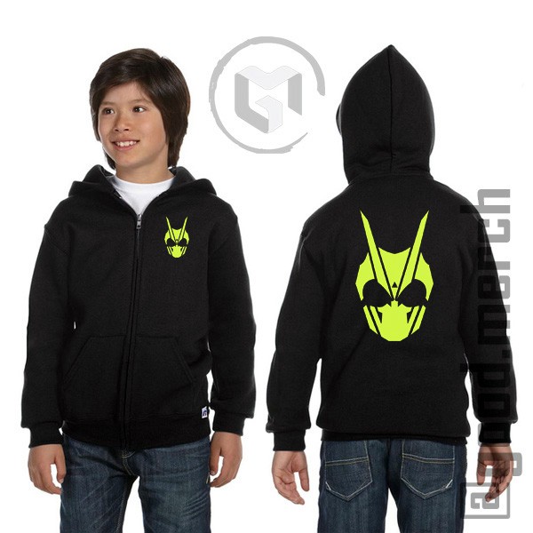 JAKET HOODIE ANAK KAMEN RIDER ZERO ONE