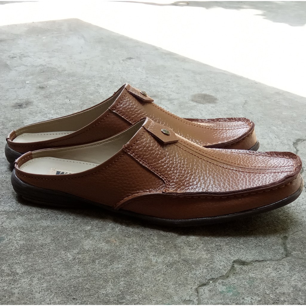 Wise - Sandal Selop Kulit Asli - Model Classic - K01