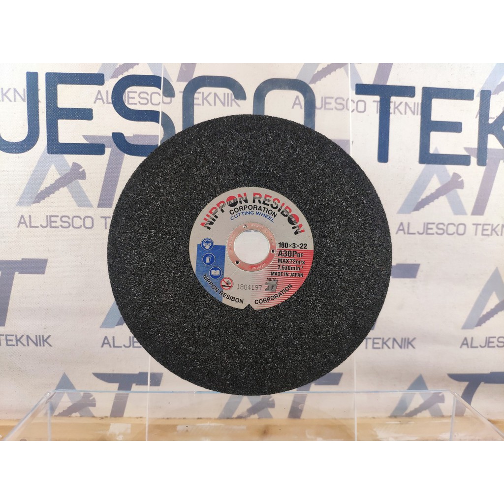 NIPPON RESIBON 7 INCH X 3MM BATU GURINDA POTONG METAL