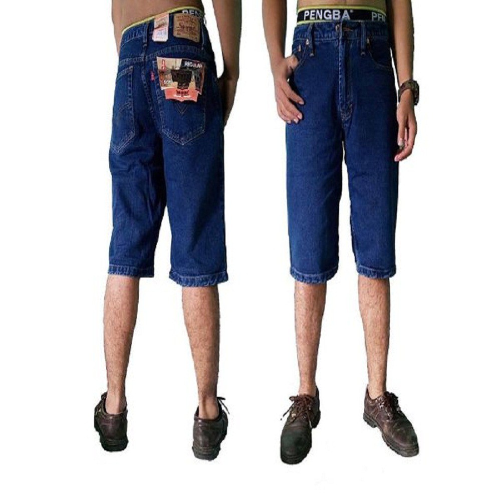 Jeans Pendek Big Size / Jumbo Varian  Warna Ukuran Size 39-44 Premium Bandung Delaux Store