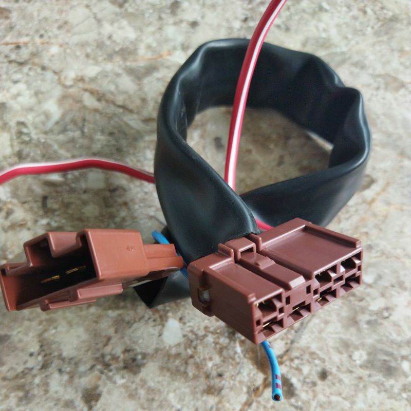 Soket ACG ECU ECM BEAT FI BEAT POP ESP, BEAT STREET, SCOOPY, VARIO 110 7 pin SET