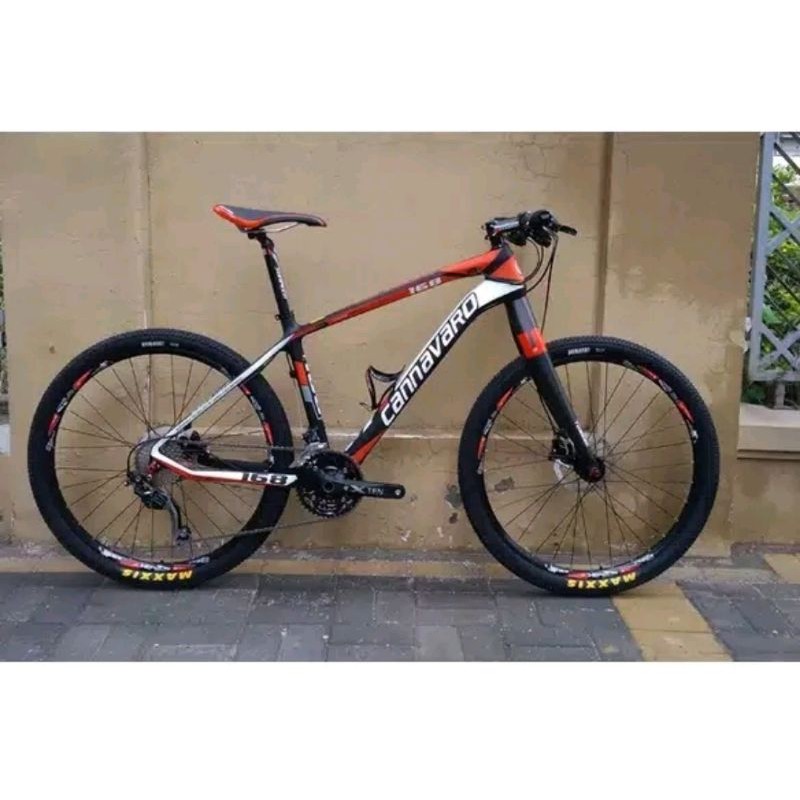 Fork rigid full carbon tapered  toseek MTB. garpu sepeda taperred bike karbon