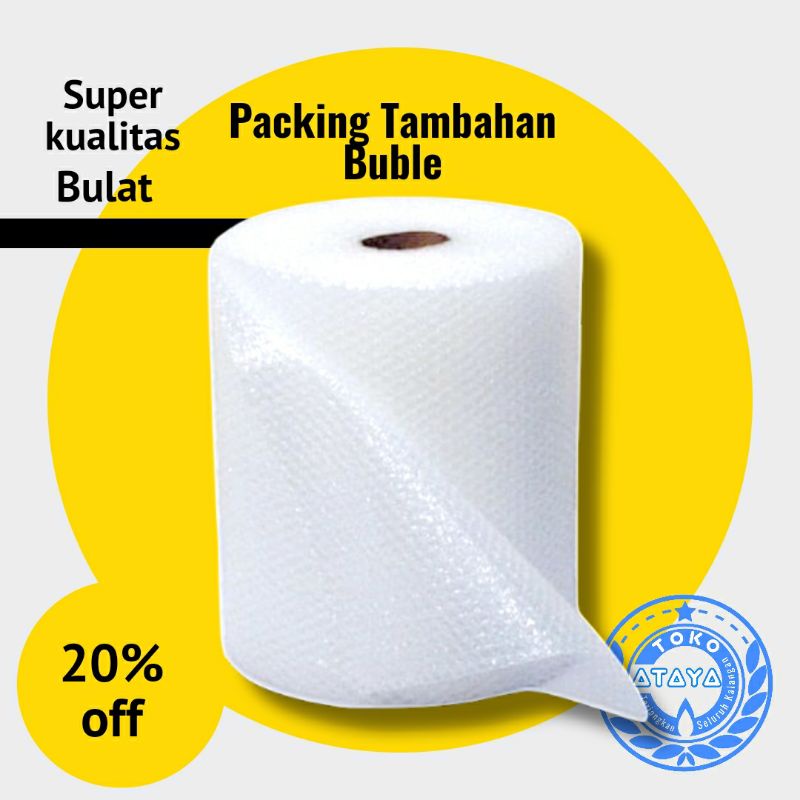 

Tambahan packing buble aman