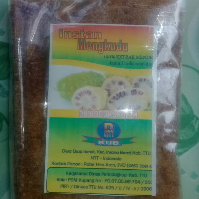 

Instan mengkudu 100% asli mengkudu
