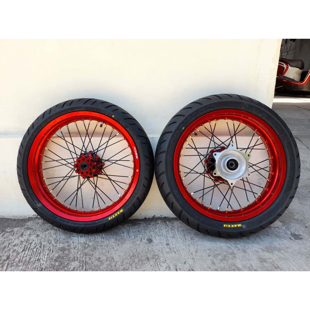 RODA SET SUPERMOTO HONDA CRF 150 L BAN SUPERMOTO HONDA CRF 150 BAN SET SUMO CRF 150 FULLSET PNP