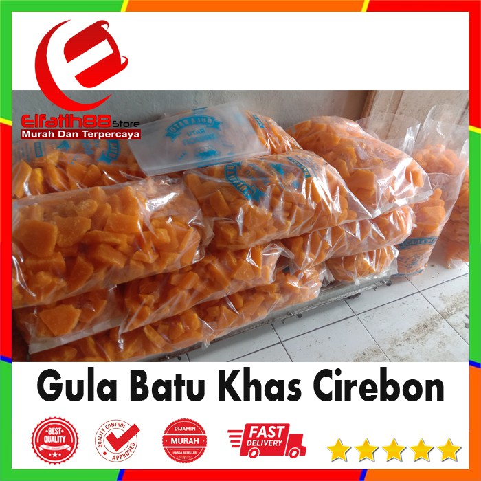 

Gula Batu Kuning Sari Madu Khas Cirebon - 1 Ball Isi 10 Kg (Tanpa Dipacking)