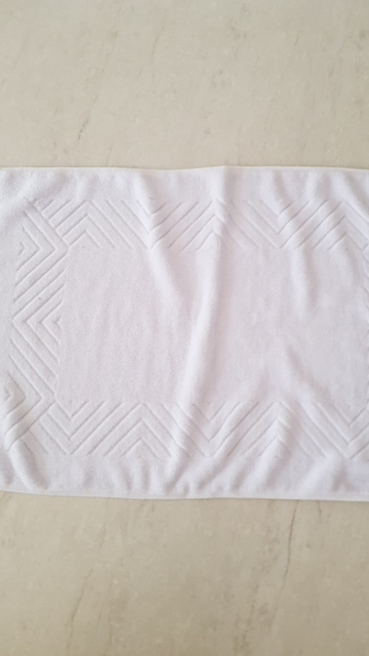 Keset Kaki Handuk Hotel Putih 45x70 Tebal & Serap