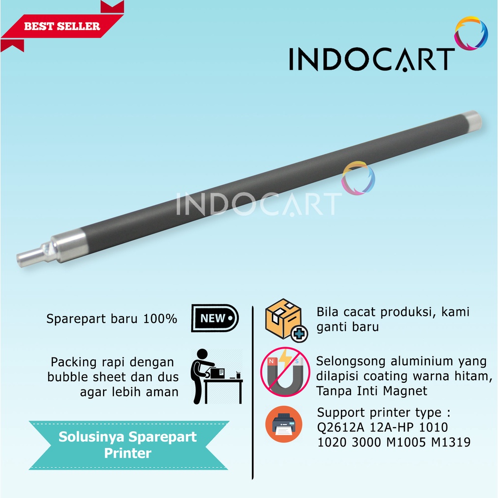 Magnet Roller Sleeve Selongsong Q2612A 12A-HP 1010 1020