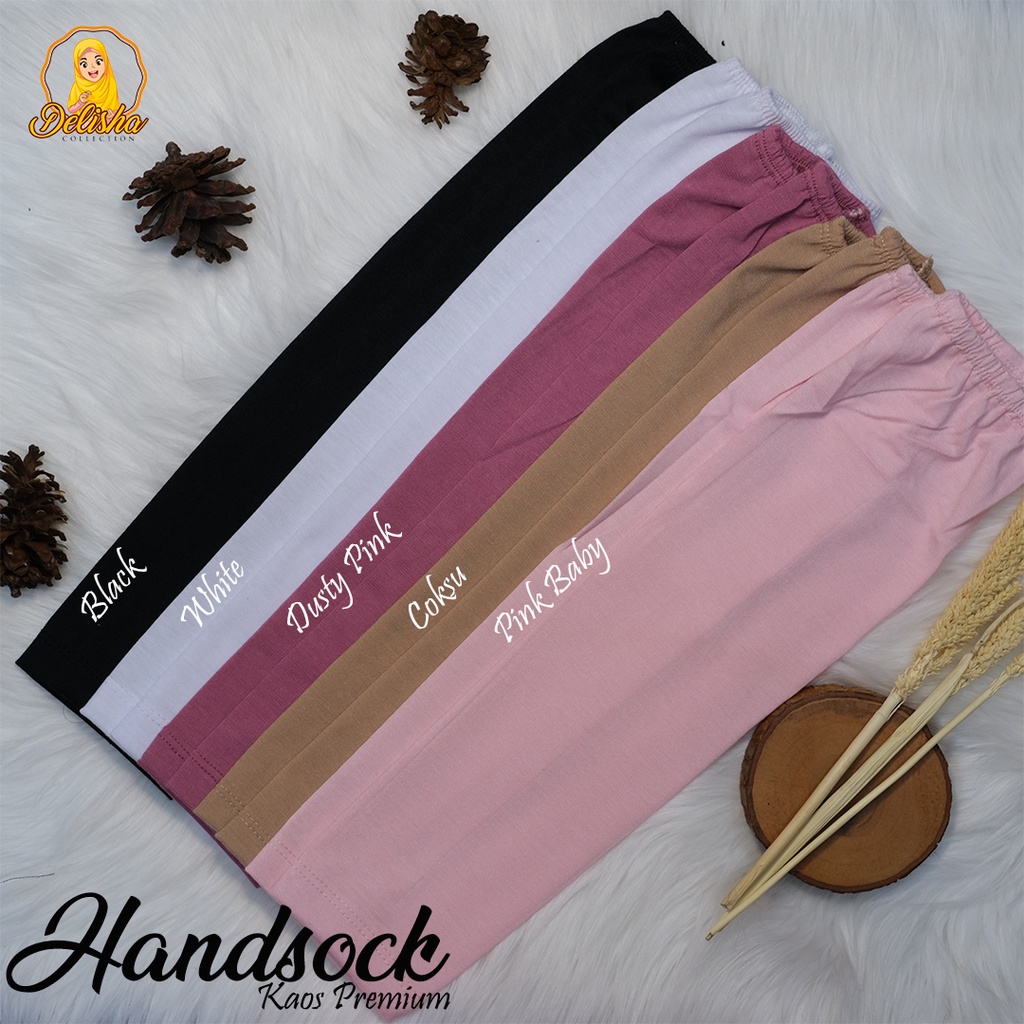 Manset Tangan Pendek Wanita Kaos Premium  / Manset Tangan Kaos Polos / Hansock Kaos Premium /Manset Tangan Rayon