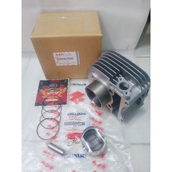 Blok seher komplit 125cc Spin/Skywave/Skydrive ori