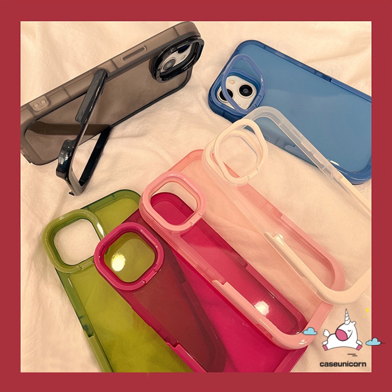 IPHONE Casing Ponsel Kancing Electroplated Tahan Shock Macaron Warna Permen Kompatibel Untuk Iphone14 13 12 11 Pro Max7 8 Plus X XR XS MAX Mewah Simple Lembut TPU Back Cover