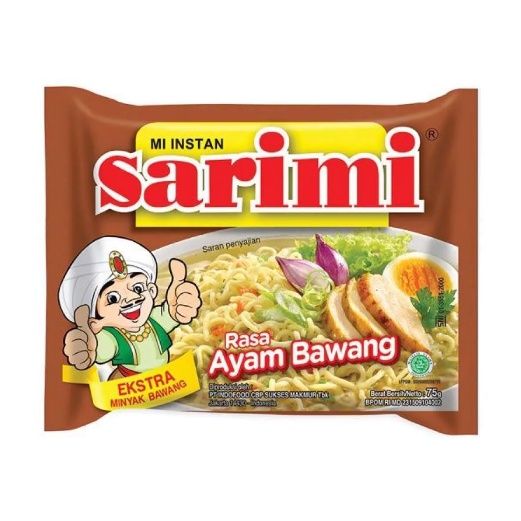 

Sarimi Ayam Bawang
