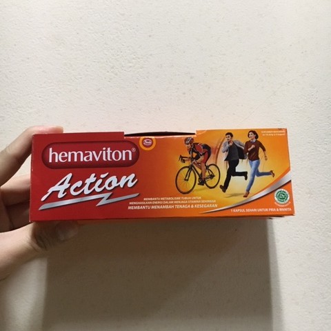 Hemaviton Stamina Action isi 50