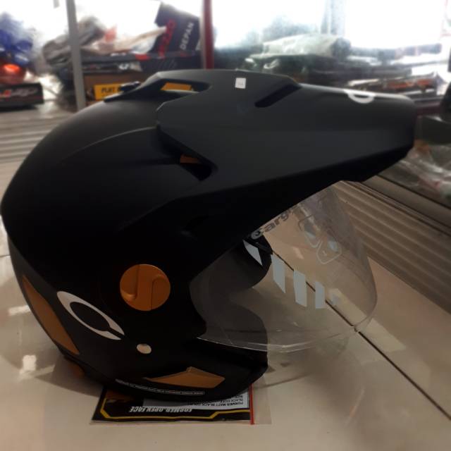 HELM CARGLOSS SEMI CROSS (FOTO ASLI)