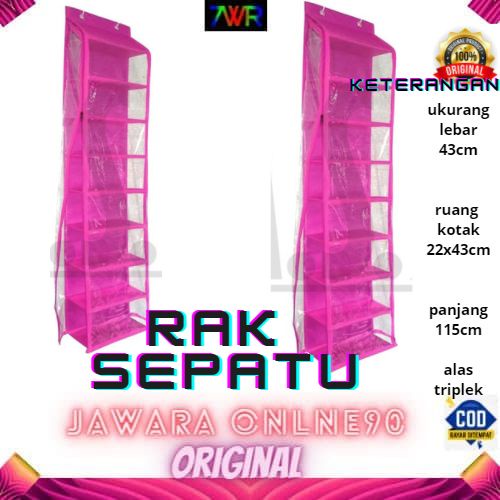 Rak sepatu alas triplek ORI,rak multifungsi organizer mika tebal 0,25