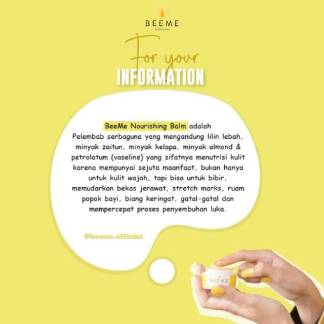 Beeme Nourishing Balm Skincare Ibu dan Anak