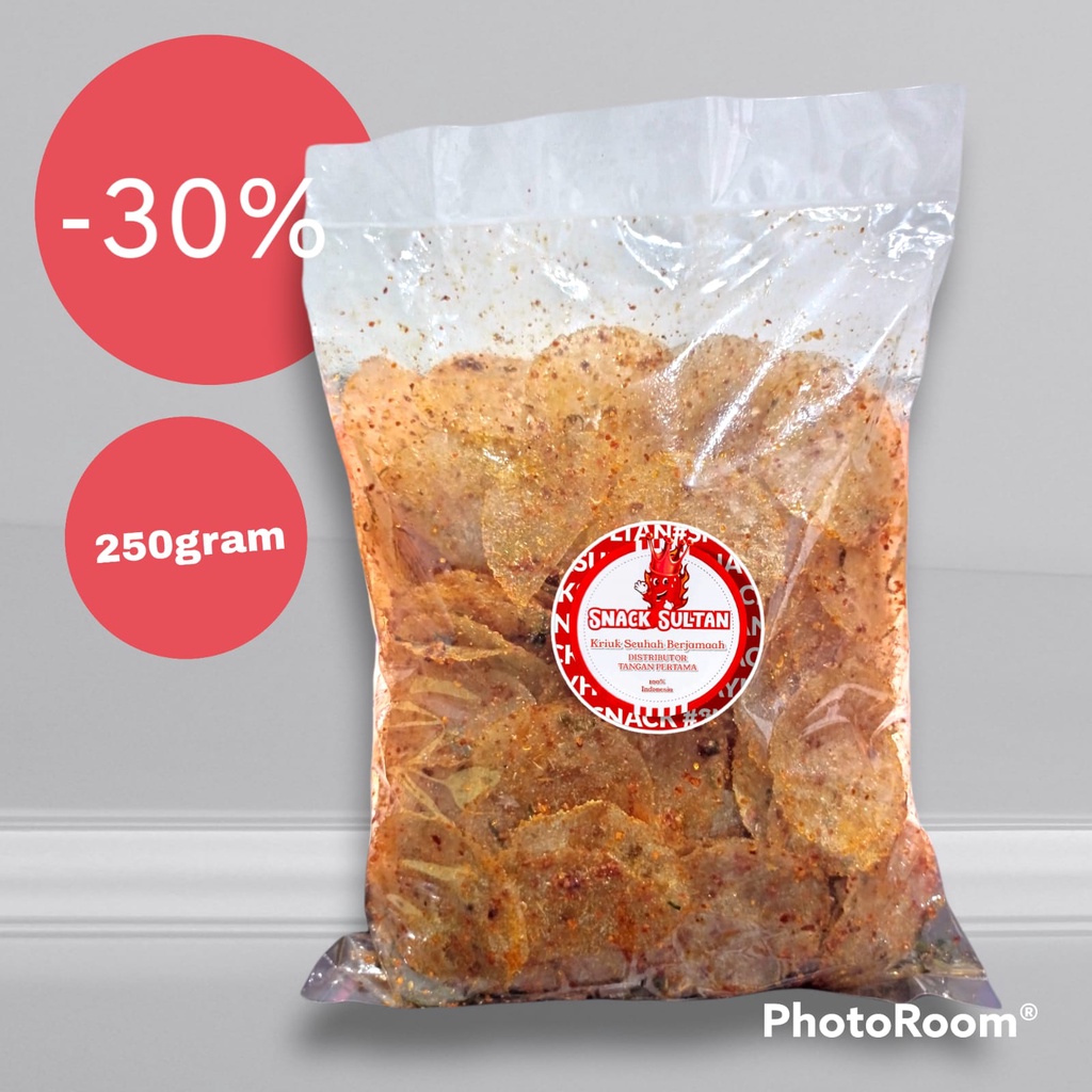 

keripik kaca pedas daun jeruk 250 gram
