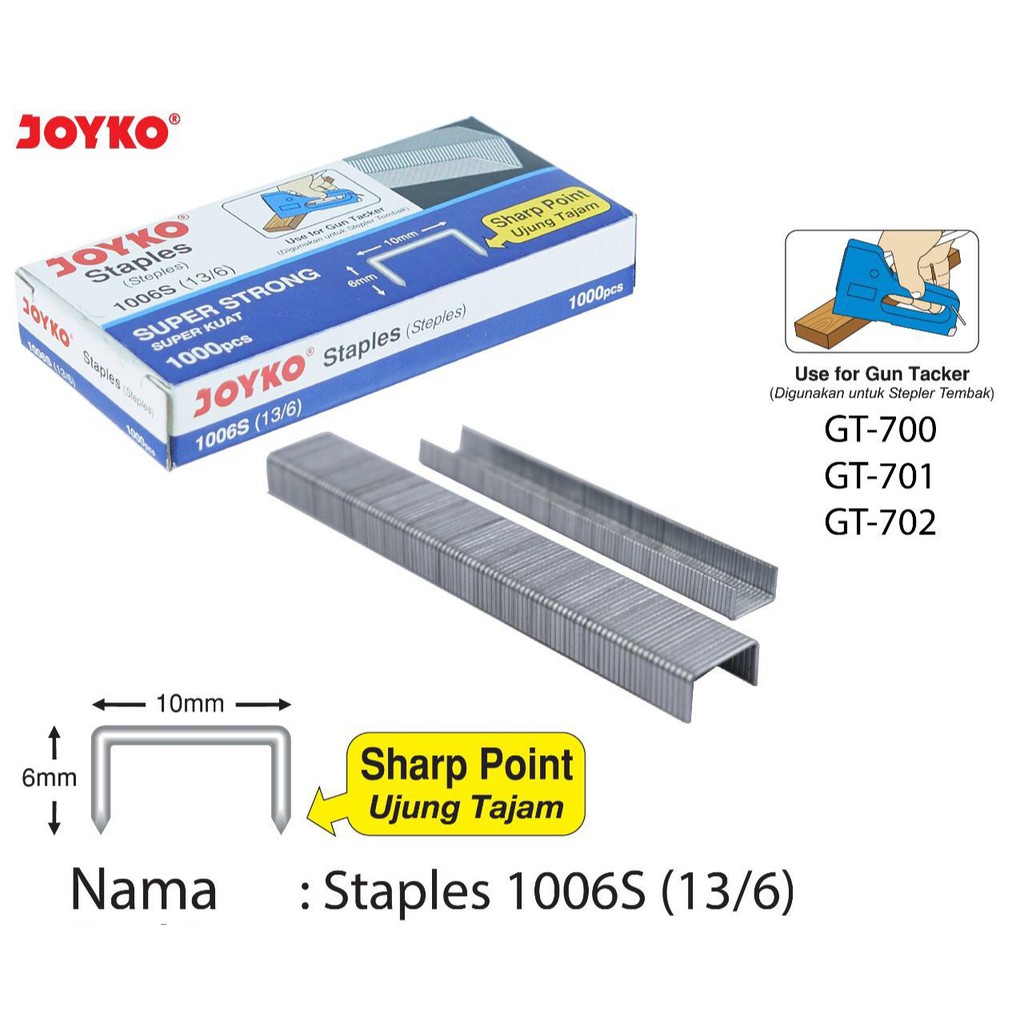 

Ecer isi Stapler - Staples 1006 S