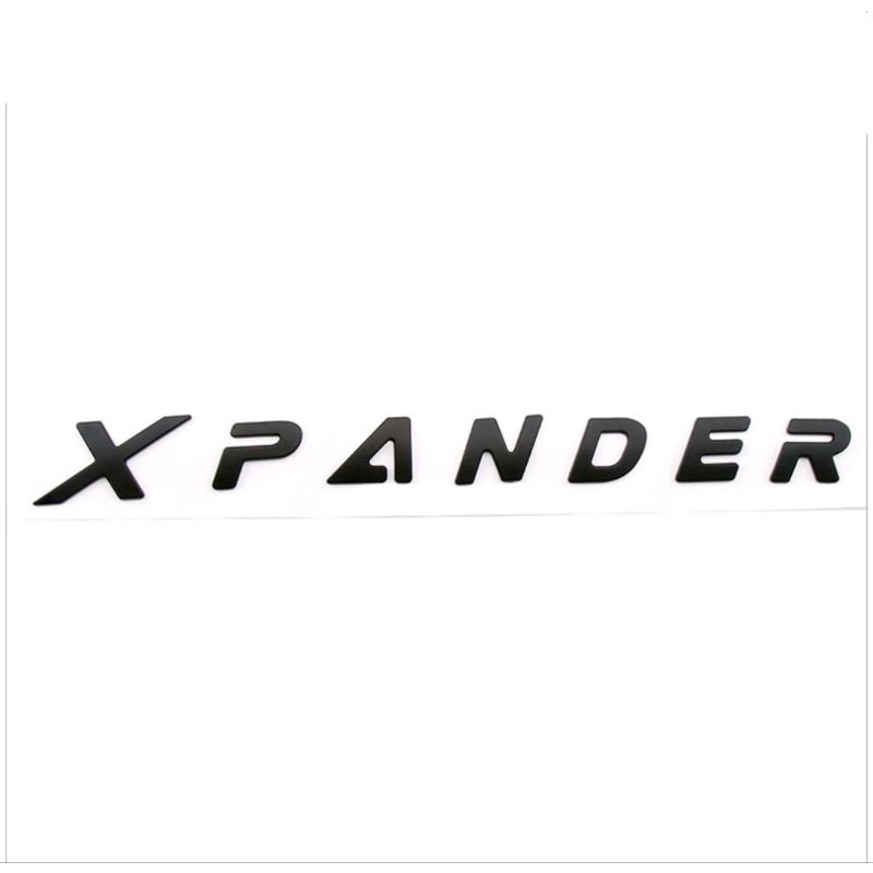 Stiker Emblem XPANDER Kap Mesin Bahan ABS