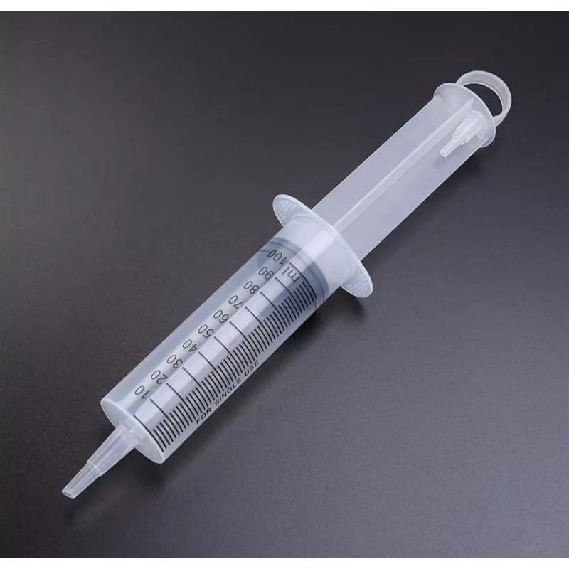 suntikan besar + selang 1 meter syringe spuit 100ml selang suntikan mainan large syringe - suntikan besar tanpa jarum