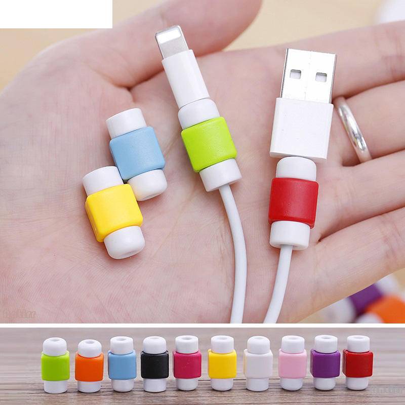 Pelindung Kabel Data / Charger / Earphone Warna Acak