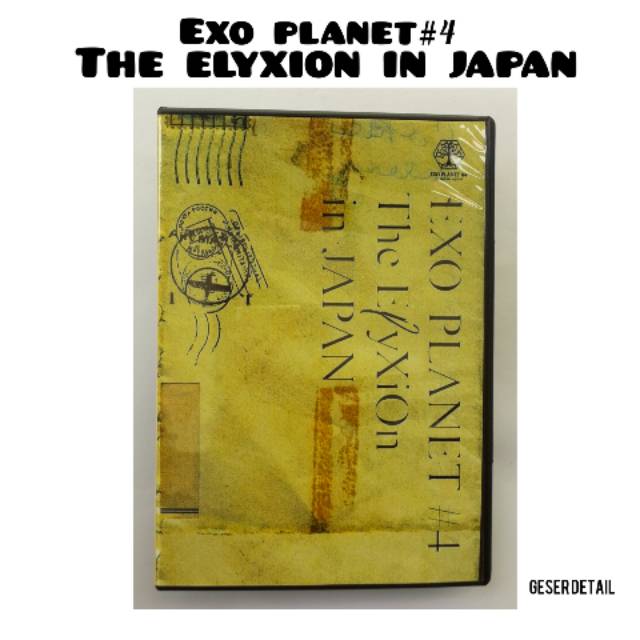 DVD KPOP EXO PLANET #4 -The ElyXiOn -in JAPAN /DCO