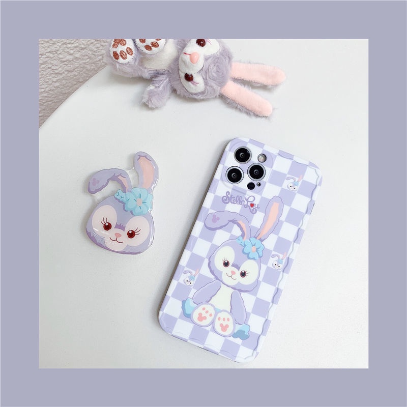 Case Motif Kartun Dengan Holder Untuk IPhone 12 13 11 Pro Max X Xs Max Xr Lndl