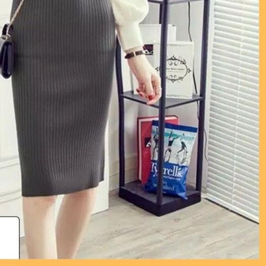 ℗ ROK SPAN RAJUT PREMIUM - ROK WANITA TEBAL - ROK PENDEK WANITA ☀