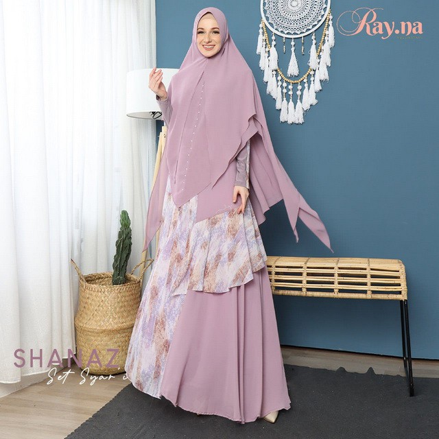 SHANAZ set gamis syari by RAYNA