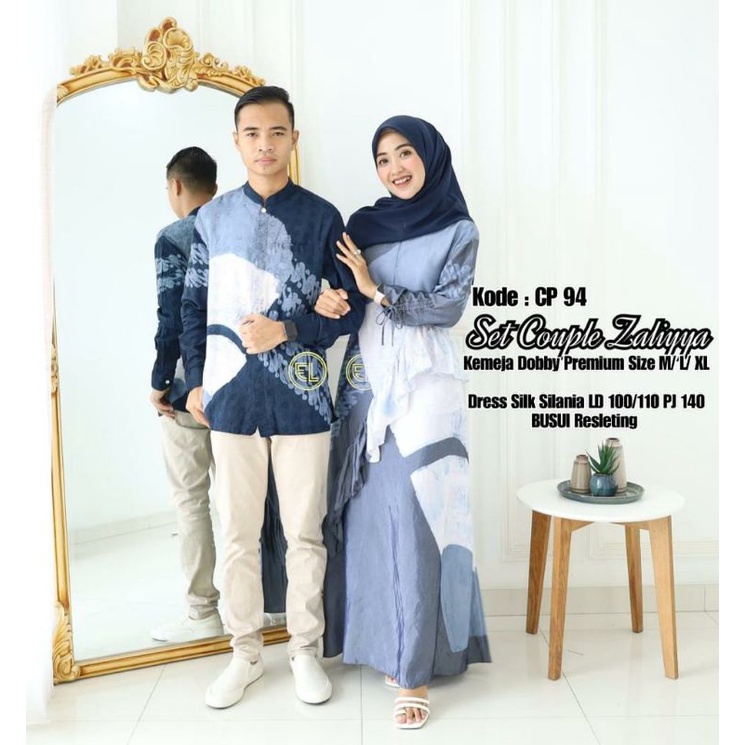 couple batik elzhaf pesanan bapak agung